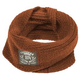 Touchdog Heavy Knitted Winter Dog Scarf (Color: coffee)